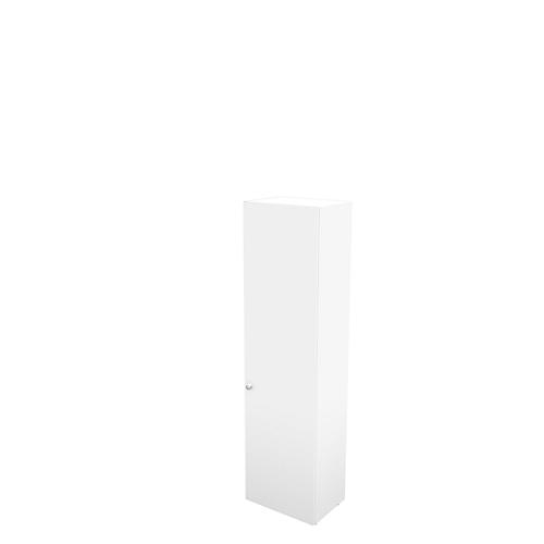 Schäfer Shop Genius Garderobenschrank TETRIS WALL, 2 Fachboden, Türanschlag rechts, B 600 x T 440 x H 2250 mm, weiß