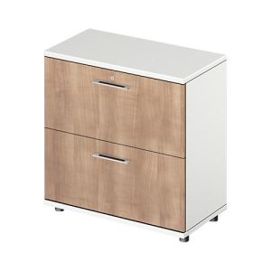 Schäfer Shop Genius Hängeregistraturschrank TETRIS WOOD, 2 OH, B 800 x T 421 x H 800 mm, Höhe inkl. Gleiter, weiß/Kirsche Romana Schäfer Shop Genius Hängeregistraturschrank TETRIS WOOD, 2 OH, B 800 x T 421 x H 800 mm, Höhe inkl. Gleiter, weiß/Kirsche Romana