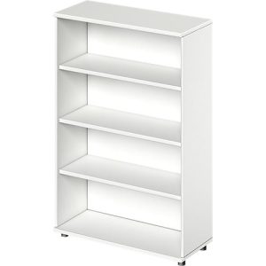 Schäfer Shop Genius Regal TETRIS WOOD, 4 OH, Höhe inkl. Gleiter, B 1000 mm, weiß Schäfer Shop Genius Regal TETRIS WOOD, 4 OH, Höhe inkl. Gleiter, B 1000 mm, weiß