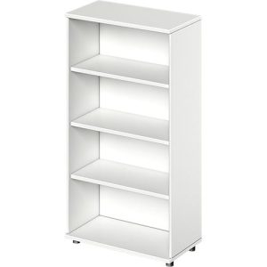 Schäfer Shop Genius Regal TETRIS WOOD, 4 OH, Höhe inkl. Gleiter, B 800 mm, weiß Schäfer Shop Genius Regal TETRIS WOOD, 4 OH, Höhe inkl. Gleiter, B 800 mm, weiß
