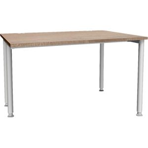 Schäfer Shop Genius Schreibtisch MODENA FLEX, Breite 1200 mm, einseitig verkürzt, Eiche/anthrazit Schäfer Shop Genius Schreibtisch MODENA FLEX, Breite 1200 mm, einseitig verkürzt, Eiche/anthrazit