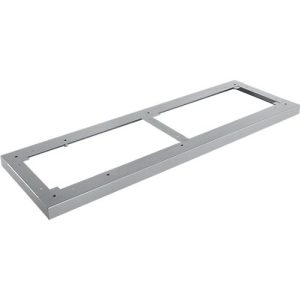 Schäfer Shop Genius Stahlsockel TETRIS WOOD, für Regale/Schränke B 1200 mm, weißaluminium Schäfer Shop Genius Stahlsockel TETRIS WOOD, für Regale/Schränke B 1200 mm, weißaluminium