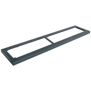 Schäfer Shop Genius Stahlsockel TETRIS WOOD, für Regale/Schränke B 1600 mm, anthrazit Schäfer Shop Genius Stahlsockel TETRIS WOOD, für Regale/Schränke B 1600 mm, anthrazit