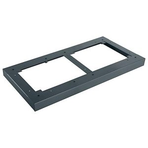 Schäfer Shop Genius Stahlsockel TETRIS WOOD, für Regale/Schränke B 400 mm, anthrazit Schäfer Shop Genius Stahlsockel TETRIS WOOD, für Regale/Schränke B 400 mm, anthrazit