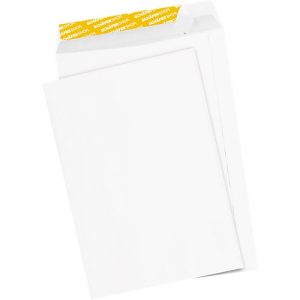 Schäfer Shop Genius Versandtaschen, Format C4, ohne Fenster, Haftklebung, Papier, 90 g/m², weiß, 25 Stück Schäfer Shop Genius Versandtaschen, Format C4, ohne Fenster, Haftklebung, Papier, 90 g/m², weiß, 25 Stück