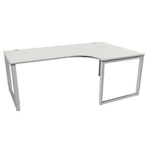 Schäfer Shop Genius Winkelschreibtisch MODENA FLEX, 90°, Bügelfuß, Ansatz rechts, B 2000 mm, lichtgrau Schäfer Shop Genius Winkelschreibtisch MODENA FLEX, 90°, Bügelfuß, Ansatz rechts, B 2000 mm, lichtgrau