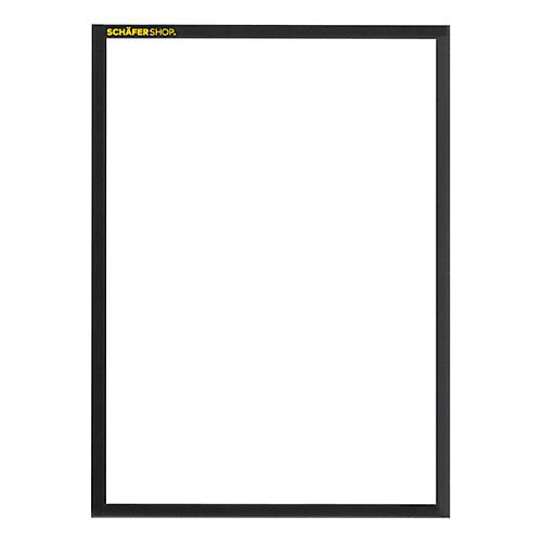 Schäfer Shop Pure SSI Magnetrahmen Standard, DIN A4 Hochformat, 5 Stück, schwarz