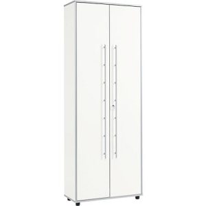 Schäfer Shop Select Aktenschrank Moxxo IQ, Holz, 5 Böden, 6 OH, B 801 x T 362 x H 2166 mm, abschließbar, weiß Schäfer Shop Select Aktenschrank Moxxo IQ, Holz, 5 Böden, 6 OH, B 801 x T 362 x H 2166 mm, abschließbar, weiß