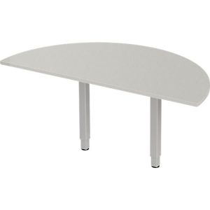 Schäfer Shop Select Ansatztisch PLANOVA ERGOSTYLE, 1/2 Kreis, lichtgrau/weißalu Schäfer Shop Select Ansatztisch PLANOVA ERGOSTYLE, 1/2 Kreis, lichtgrau/weißalu