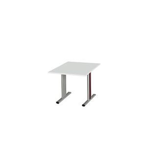 Schäfer Shop Select Besprechungstisch Planova Basic, Quadrat, T-Fuß, B 1000 x T 1000 x H 717 mm, lichtgrau/weißaluminium RAL 9006 Schäfer Shop Select Besprechungstisch Planova Basic, Quadrat, T-Fuß, B 1000 x T 1000 x H 717 mm, lichtgrau/weißaluminium RAL 9006