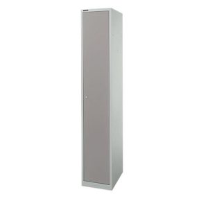 Schäfer Shop Select Garderobenschrank, 1 Abteil mit B 350 mm, 5 Fächer mit 4 Fachböden, abschließbar, lichtgrau/platingrau Schäfer Shop Select Garderobenschrank, 1 Abteil mit B 350 mm, 5 Fächer mit 4 Fachböden, abschließbar, lichtgrau/platingrau