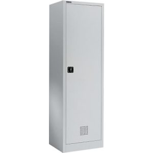 Schäfer Shop Select Garderobenschrank EASY-WEAR, Zylinderschloss, H 1935 mm, weißalu RAL 9006 Schäfer Shop Select Garderobenschrank EASY-WEAR, Zylinderschloss, H 1935 mm, weißalu RAL 9006