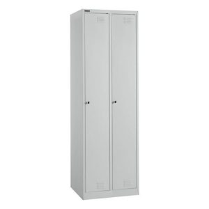 Schäfer Shop Select Garderobenspind Set, 2-teilig, jeweils 1 Abteil/4 Böden, B 300 x T 457 x H 1800 mm, Feinblech, Zylinderschloss Schäfer Shop Select Garderobenspind Set, 2-teilig, jeweils 1 Abteil/4 Böden, B 300 x T 457 x H 1800 mm, Feinblech, Zylinderschloss