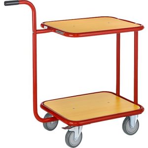 Schäfer Shop Select Griffroller mit 2 Holzladeflächen Schäfer Shop Select Griffroller mit 2 Holzladeflächen