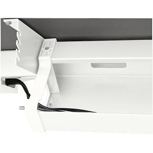 Schäfer Shop Select Kabelwanne Standard, für höhenverstellbare Schreibtische ab B 1400 mm, abklappbar, weiß Schäfer Shop Select Kabelwanne Standard, für höhenverstellbare Schreibtische ab B 1400 mm, abklappbar, weiß