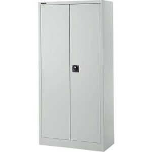 Schäfer Shop Select Materialschrank, abschließbar, 4 verzinkte Böden, 5 OH, B 800 x T 400 x H 1935 mm, Stahl, lichtgrau Schäfer Shop Select Materialschrank, abschließbar, 4 verzinkte Böden, 5 OH, B 800 x T 400 x H 1935 mm, Stahl, lichtgrau