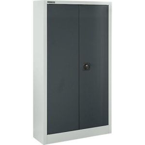 Schäfer Shop Select Materialschrank MSI 16408i , B 800 x T 400 x H 1535 mm, 3 Böden, Stahl, lichtgrau/anthrazitgrau Schäfer Shop Select Materialschrank MSI 16408i , B 800 x T 400 x H 1535 mm, 3 Böden, Stahl, lichtgrau/anthrazitgrau