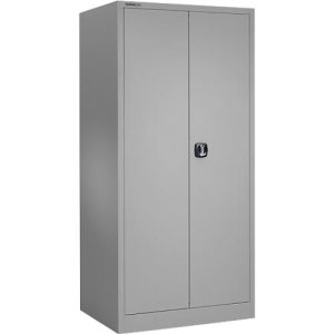 Schäfer Shop Select Materialschrank MSI 2509 S, verstärkte Ausführung, bis 100 kg/Fachboden, B 950 x T 500 x H 1935 mm, weißaluminium/weißaluminium Schäfer Shop Select Materialschrank MSI 2509 S, verstärkte Ausführung, bis 100 kg/Fachboden, B 950 x T 500 x H 1935 mm, weißaluminium/weißaluminium