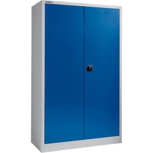 Schäfer Shop Select Materialschrank MSI 2512 S, B 1200 x T 500 x H 1935 mm, weißaluminium/enzianblau Schäfer Shop Select Materialschrank MSI 2512 S, B 1200 x T 500 x H 1935 mm, weißaluminium/enzianblau