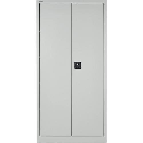 Schäfer Shop Select Materialschrank MSI 2609, Belastb. 50 kg je Boden, H 1935 mm, lichtgrau/lichtgrau
