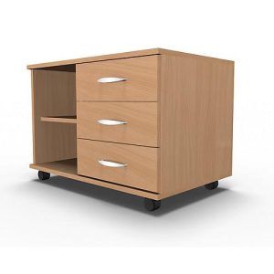 Schäfer Shop Select Mobiles Sideboard, Regal + 3 Schübe + Utensilienschub, B 800, anstellbar rechts, Buche Schäfer Shop Select Mobiles Sideboard, Regal + 3 Schübe + Utensilienschub, B 800, anstellbar rechts, Buche