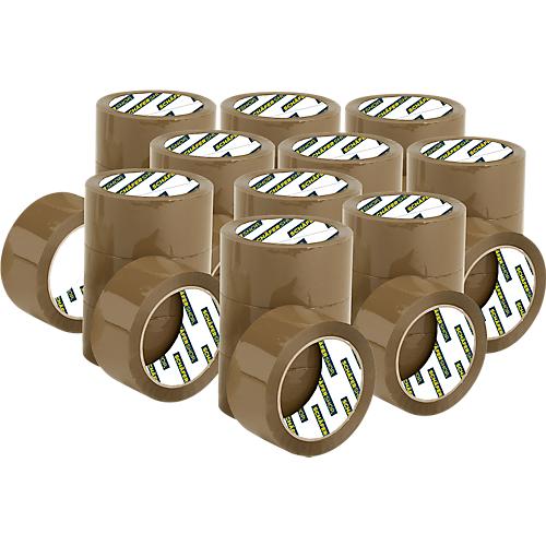Schäfer Shop Select Packband, L 66 m x B 50 mm, braun, 36 Rollen