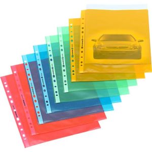 Schäfer Shop Select Prospekthüllen, DIN A4, genarbt, oben offen, dokumentenecht, 25 Stück, gelb Schäfer Shop Select Prospekthüllen, DIN A4, genarbt, oben offen, dokumentenecht, 25 Stück, gelb
