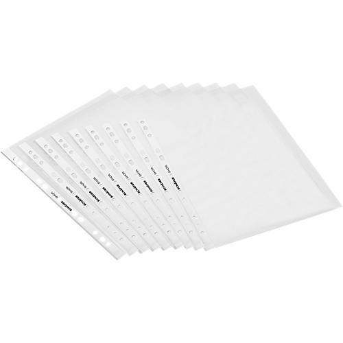 Schäfer Shop Select Prospekthüllen, DIN A4, oben offen, 0,06 mm, glatt, klar, 6 x 100 Stück