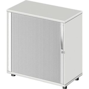 Schäfer Shop Select Querrollladenschrank LOGIN, 2 Ordnerhöhen, abschließbar, B 800 x T 420 x H 788 mm, lichtgrau Schäfer Shop Select Querrollladenschrank LOGIN, 2 Ordnerhöhen, abschließbar, B 800 x T 420 x H 788 mm, lichtgrau