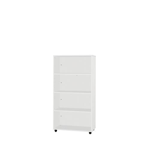 Schäfer Shop Select Regal, B 800 x T 420 x H 1514 mm, 4 OH & 3 Fachböden, lichtgrau