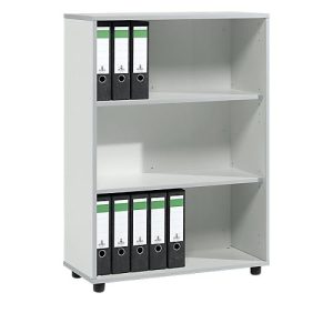 Schäfer Shop Select Regal MOXXO IQ, Holz, 3 Fächer, 3 OH, B 801 x T 362 x H 1115 mm, lichtgrau Schäfer Shop Select Regal MOXXO IQ, Holz, 3 Fächer, 3 OH, B 801 x T 362 x H 1115 mm, lichtgrau