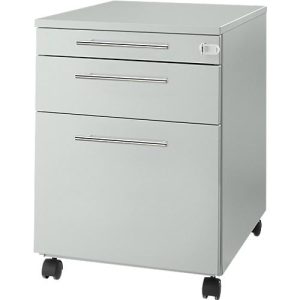 Schäfer Shop Select Rollcontainer Start Off 126, Utensilien-, Hängeregisterauszug, Schublade, abschließbar, B 432 x T 580 x H 595 mm, lichtgrau Schäfer Shop Select Rollcontainer Start Off 126, Utensilien-, Hängeregisterauszug, Schublade, abschließbar, B 432 x T 580 x H 595 mm, lichtgrau