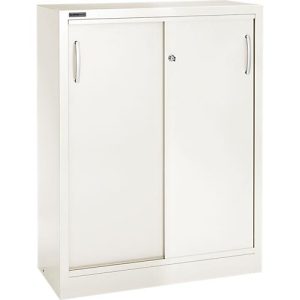 Schäfer Shop Select Schiebetürenschrank, 3 Ordnerhöhen, B 1200 mm, weiß RAL 9003 Schäfer Shop Select Schiebetürenschrank, 3 Ordnerhöhen, B 1200 mm, weiß RAL 9003