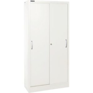 Schäfer Shop Select Schiebetürenschrank, 5 Ordnerhöhen, B 1200 mm, weiß RAL 9003 Schäfer Shop Select Schiebetürenschrank, 5 Ordnerhöhen, B 1200 mm, weiß RAL 9003