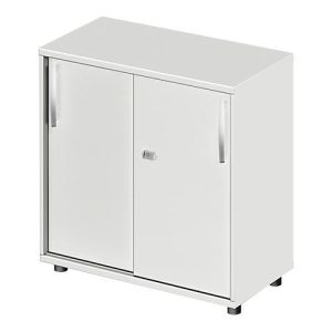 Schäfer Shop Select Schiebetürenschrank LOGIN, 2 Ordnerhöhen, B 800 x T 420 x H 788 mm, lichtgrau/lichtgrau Schäfer Shop Select Schiebetürenschrank LOGIN, 2 Ordnerhöhen, B 800 x T 420 x H 788 mm, lichtgrau/lichtgrau