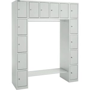 Schäfer Shop Select Schließfachgarderobe, 2 Säulen Schäfer Shop Select Schließfachgarderobe, 2 Säulen