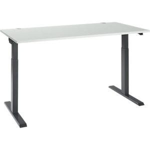 Schäfer Shop Select Schreibtisch ERGO-T 2.0, elektrisch höhenverstellbar, Rechteck, T-Fuß, B 1600 x T 800 x H 715-1205 mm, lichtgrau/anthrazit Schäfer Shop Select Schreibtisch ERGO-T 2.0, elektrisch höhenverstellbar, Rechteck, T-Fuß, B 1600 x T 800 x H 715-1205 mm, lichtgrau/anthrazit