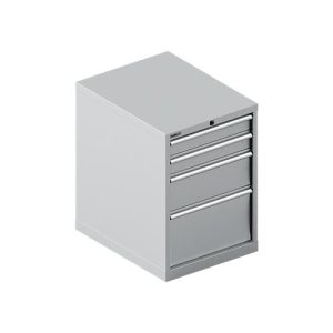Schäfer Shop Select Schubladenschrank 27-36, 4 Schübe, bis 75 kg, B 564 x T 725 x H 800 mm, weißaluminium/weißaluminium Schäfer Shop Select Schubladenschrank 27-36, 4 Schübe, bis 75 kg, B 564 x T 725 x H 800 mm, weißaluminium/weißaluminium
