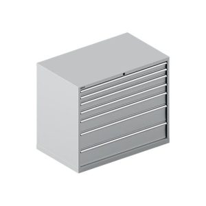 Schäfer Shop Select Schubladenschrank 64-36, 7 Schübe, bis 75 kg, B 1193 x T 725 x H 1000 mm, weißalu Schäfer Shop Select Schubladenschrank 64-36, 7 Schübe, bis 75 kg, B 1193 x T 725 x H 1000 mm, weißalu
