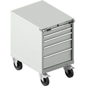 Schäfer Shop Select Schubladenschrank mit Rollen WSK 36-27, 5 Schübe, bis 200 kg, B 717 x T 572 x H 920 mm, lichtgrau/lichtgrau Schäfer Shop Select Schubladenschrank mit Rollen WSK 36-27, 5 Schübe, bis 200 kg, B 717 x T 572 x H 920 mm, lichtgrau/lichtgrau