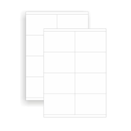 Schäfer Shop Select Sparpaket Universal-Etiketten SHOP, versch. Größen, DIN A4 Bogen, 2 x 100 Blatt, 105x70