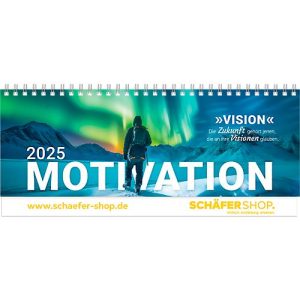 Schäfer Shop Select Tisch-Querkalender ‚Motivation‘, mit Motiv, 128 Seiten, B 298 x H 105 mm Schäfer Shop Select Tisch-Querkalender ‚Motivation‘, mit Motiv, 128 Seiten, B 298 x H 105 mm