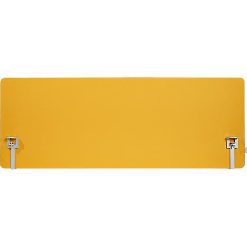 Schäfer Shop Select Tischtrennwand, Materialstärke 30 mm, B 1200 x H 600 mm, 100 % Post-Consumer-Recyclingpolyester, gelb