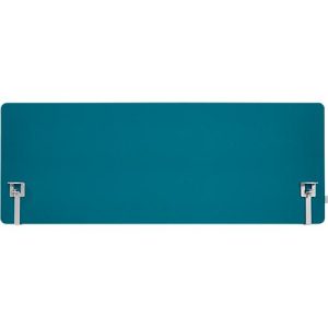 Schäfer Shop Select Tischtrennwand, Materialstärke 30 mm, B 1400 x H 600 mm, 100 % Post-Consumer-Recyclingpolyester, petrol Schäfer Shop Select Tischtrennwand, Materialstärke 30 mm, B 1400 x H 600 mm, 100 % Post-Consumer-Recyclingpolyester, petrol