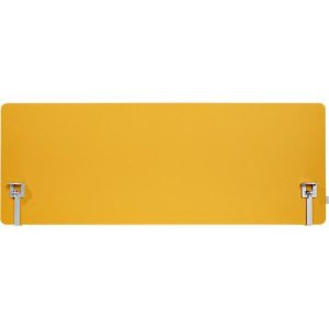 Schäfer Shop Select Tischtrennwand, Materialstärke 30 mm, B 1800 x H 600 mm, 100 % Post-Consumer-Recyclingpolyester, gelb Schäfer Shop Select Tischtrennwand, Materialstärke 30 mm, B 1800 x H 600 mm, 100 % Post-Consumer-Recyclingpolyester, gelb