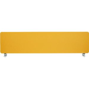 Schäfer Shop Select Tischtrennwand, Materialstärke 30 mm, B 800 x H 387 mm, 100 % Post-Consumer-Recyclingpolyester, gelb Schäfer Shop Select Tischtrennwand, Materialstärke 30 mm, B 800 x H 387 mm, 100 % Post-Consumer-Recyclingpolyester, gelb
