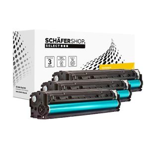 Schäfer Shop Select Toner, ersetzt HP 304 (N9K05AE), Multipack, cyan, magenta, gelb Schäfer Shop Select Toner, ersetzt HP 304 (N9K05AE), Multipack, cyan, magenta, gelb