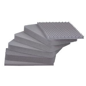 Schaumstoffeinlage f. für 48-Liter-Boxen, 6-teilig, PU-Würfelschaum Schaumstoffeinlage f. für 48-Liter-Boxen, 6-teilig, PU-Würfelschaum