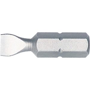 Schlitz-Bit WIHA, 6,5 x 1,2 mm, Antrieb 1/4 Zoll, C 6,3, L 25 mm Schlitz-Bit WIHA, 6,5 x 1,2 mm, Antrieb 1/4 Zoll, C 6,3, L 25 mm