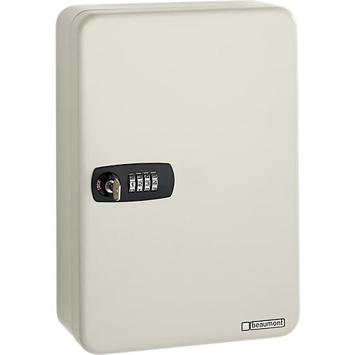 Schlüsselkasten Keybox, 100 Haken, lichtgrau